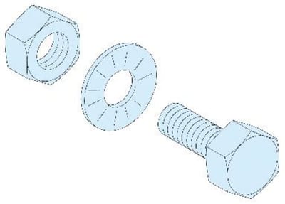 BOLTS-20 pcs-M6X20MM for 5mm rail G/P