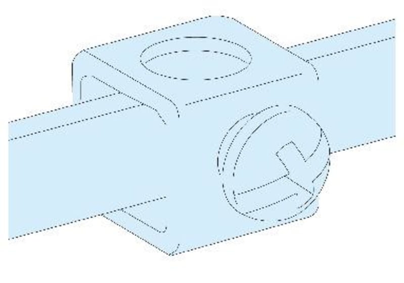 Earth Busbar without terminals+35MM2X1 G/P (LVS04201)
