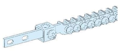 Earth Bar, 20 Connections 2.5–16 mm² + 1 × 35 mm², 2 pcs