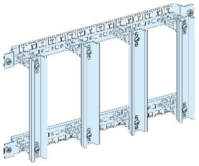 Schneider Electric LVS04223 Vertical DIN Rails for Terminal Blocks, 4-Pack