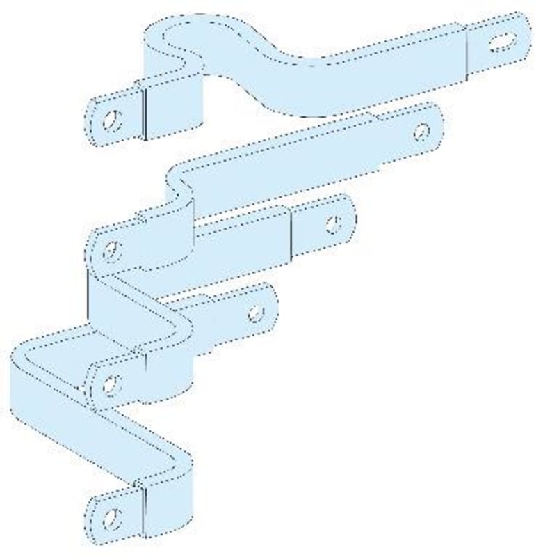 Prefab. Connection Horizontal NSX250/LGY 4P P (LVS04424)