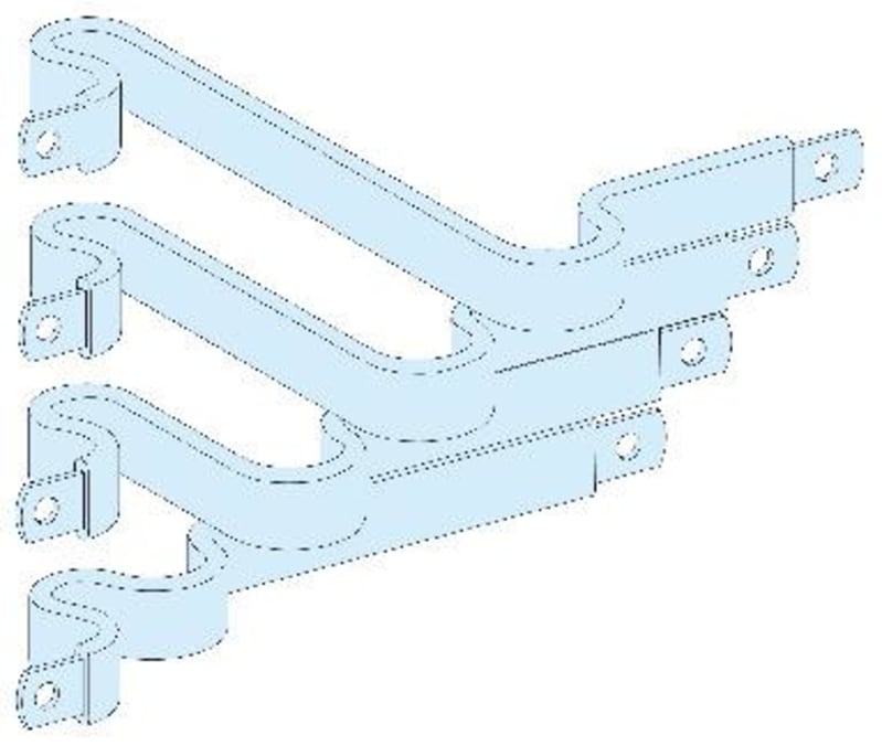 Prefab.Connection Hor/plin/mch NSX250/LGY 3P (LVS04428)
