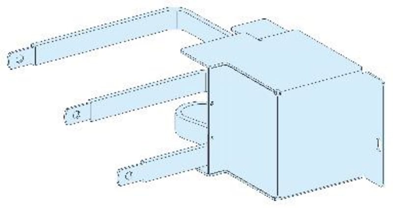 Prefab. Connection Hor.plug-in NSX250/LGY 3P (LVS04431)