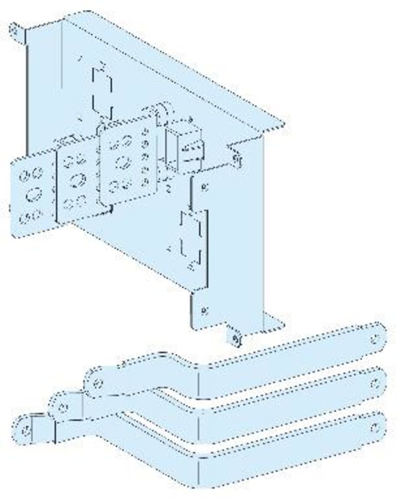 Schneider Electric Connection transfer assembly, PrismaSeT P, NSX630, 3P, horizontal fixed, with toggle, in duct LVS04455
