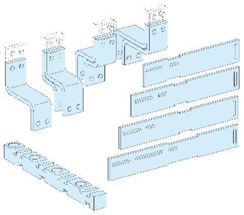 Prefab.Connection NS1600/LGY 4P vertical fast (LVS04488)