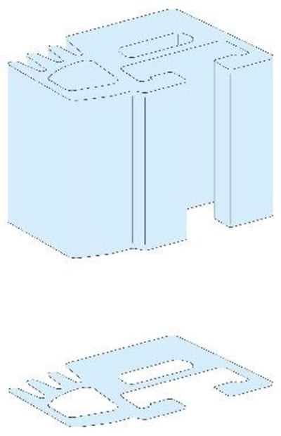Busbar-vertical-Linergy-LGYE 1600A (LVS04506)