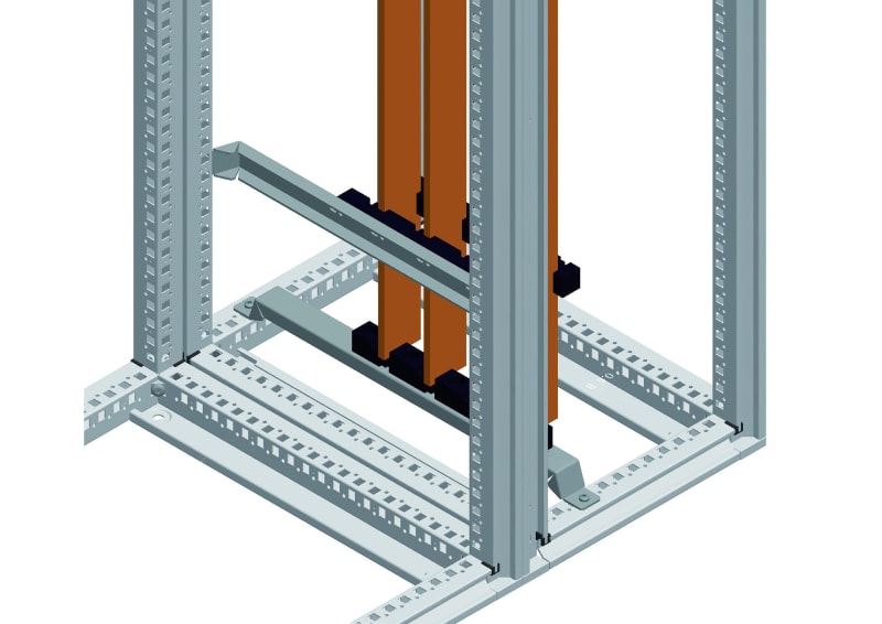 Schneider Electric Busbar, Linergy BS, drilled busbar, 1200A, vertical, flat bar, 50X10MM, L1675MM LVS04525