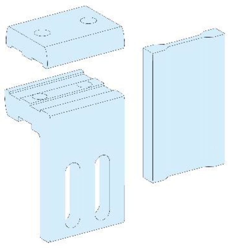 Schneider Electric LVS04636 CONNECT.1600A 10mm HZ BAR/ LGY V.PROFILE