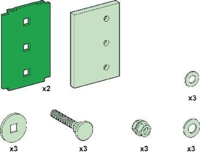 Schneider Electric Linergy BS Busbar Coupling for 120 mm Horizontal Rail