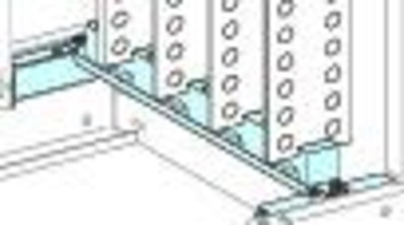 Schneider Electric Linergy BS Bottom Busbar Support Side-Mount 5/10 mm LGYE (LVS04663)