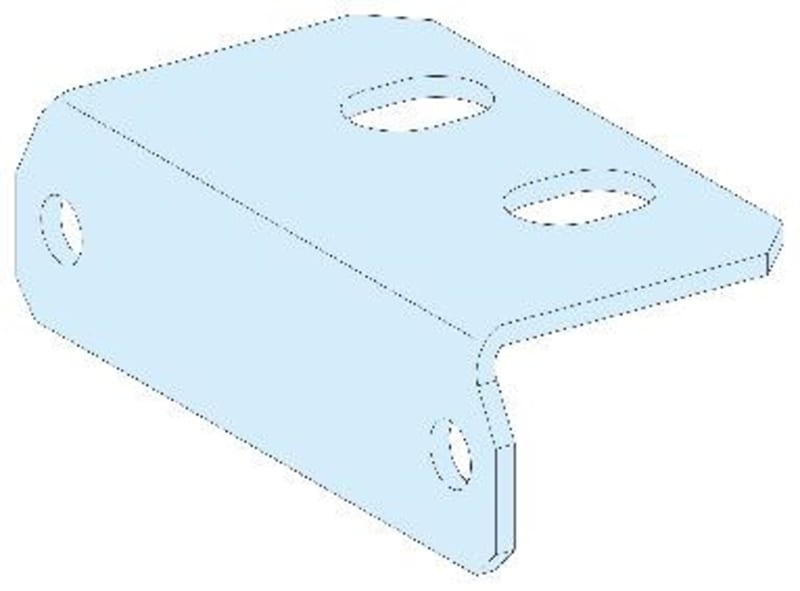 Schneider Electric LVS04669 5 mm Wedge for PrismaSeT Linergy BS Busbar, Set of 100