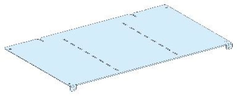 Schneider Electric Form 3 horizontal partition LVS04901