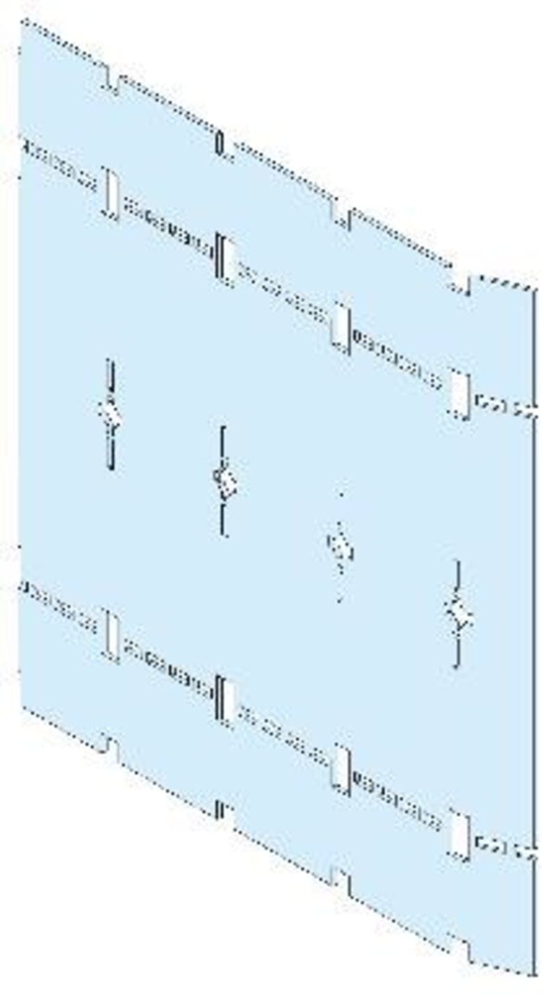 Schneider Electric LVS04924 Form 2 Lateral Barrier, Vertical 1600 A