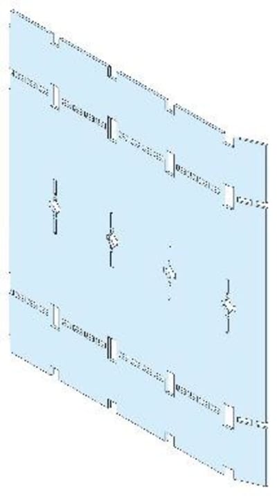 Schneider Electric LVS04924 Form 2 Lateral Barrier, Vertical 1600 A