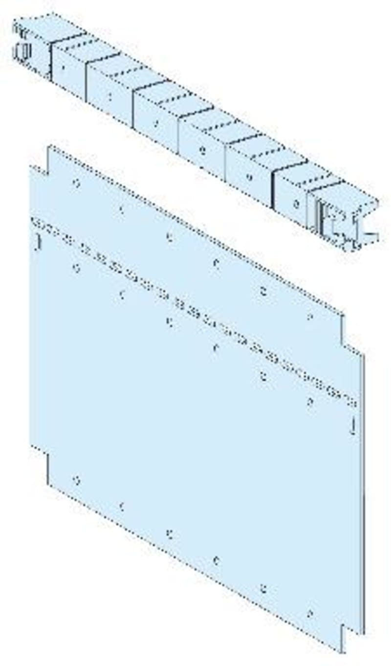 Schneider PrismaSeT P form 4 lateral partition 5/6 modules (LVS04952)