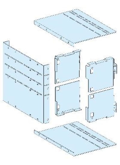 Schneider Electric LVS04953 PrismaSeT P Form 4b Connection Transfer Cover 3-5 Modules