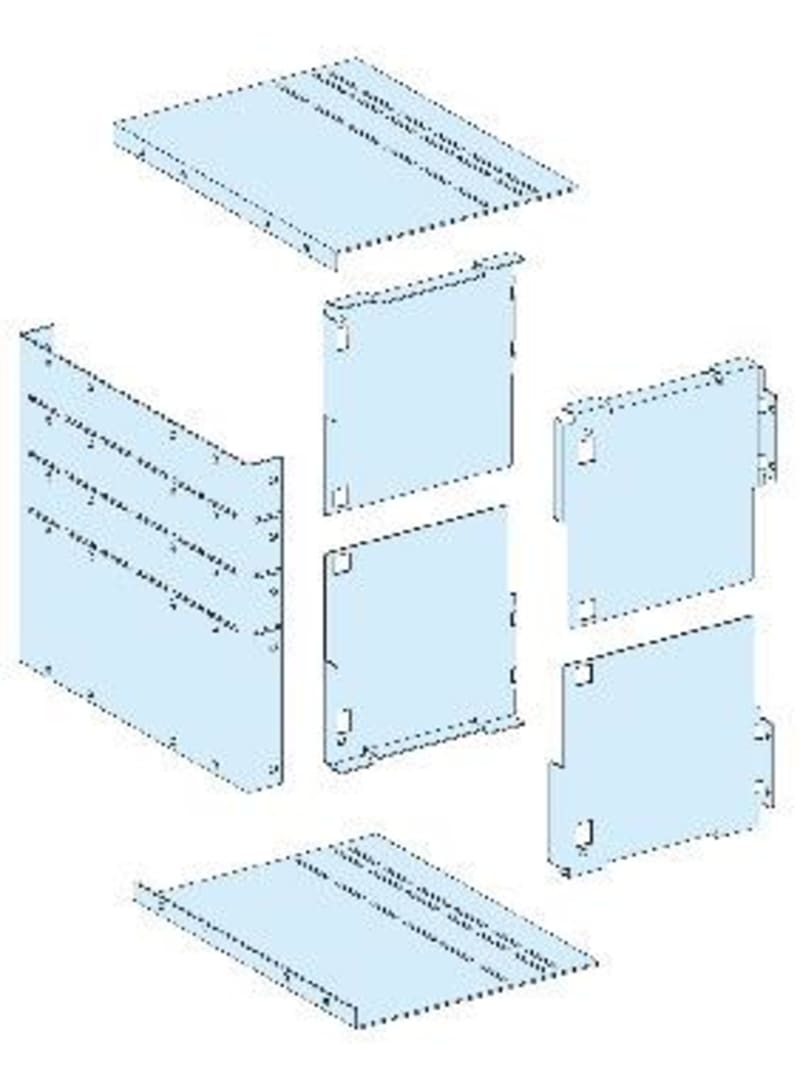 Schneider Electric PrismaSeT P Form 4b Connection Cover, 4-6 Modules (LVS04954)