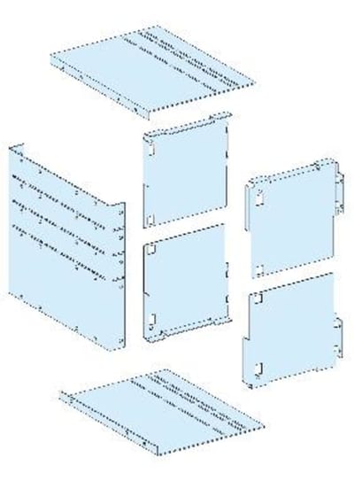 Schneider Electric PrismaSeT P Form 4b Connection Cover, 4-6 Modules