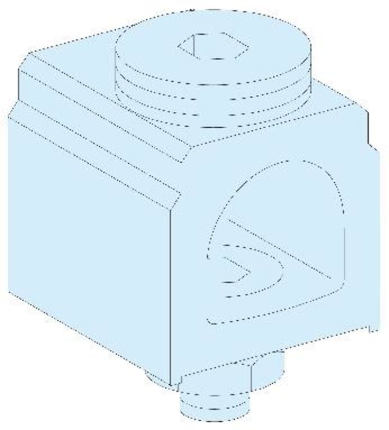 TERMINALS-4 pcs Cu/Al 400A 300 mm²-LINERGYBS (LVS07053)