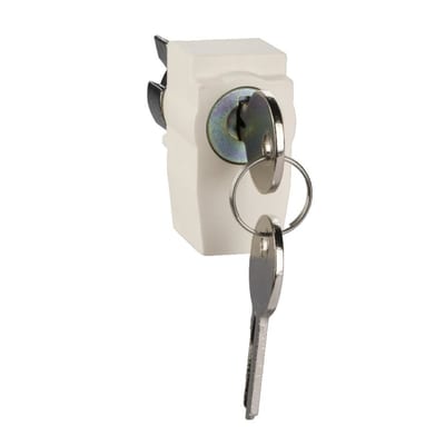 Schneider Electric LVS07956 Ronis 2432E Barrel Lock Insert with 2 Keys for PrismaSeT P/G