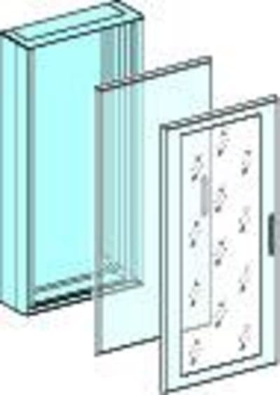 Transparent door PrismaSeT G wall 6MOD