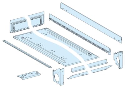 Schneider Electric Duct, PrismaSeT G, floor standing, without side plates, 27M, W300MM, H1580MM, IP30 LVS08272