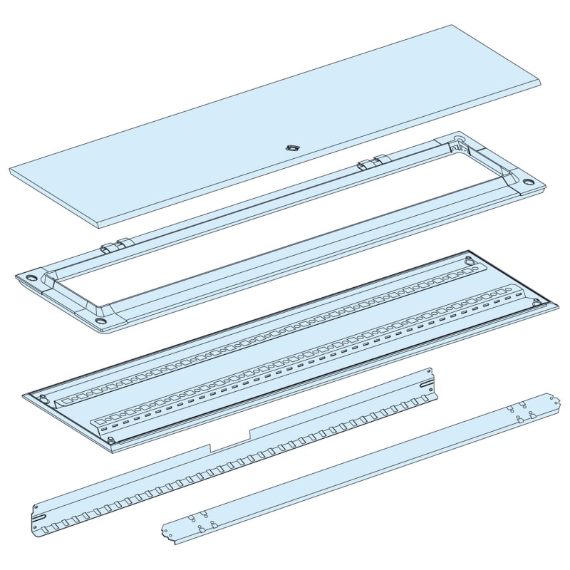 Cable Compartment with door-PrismaSeTG -IP55 19MOD (LVS08345)