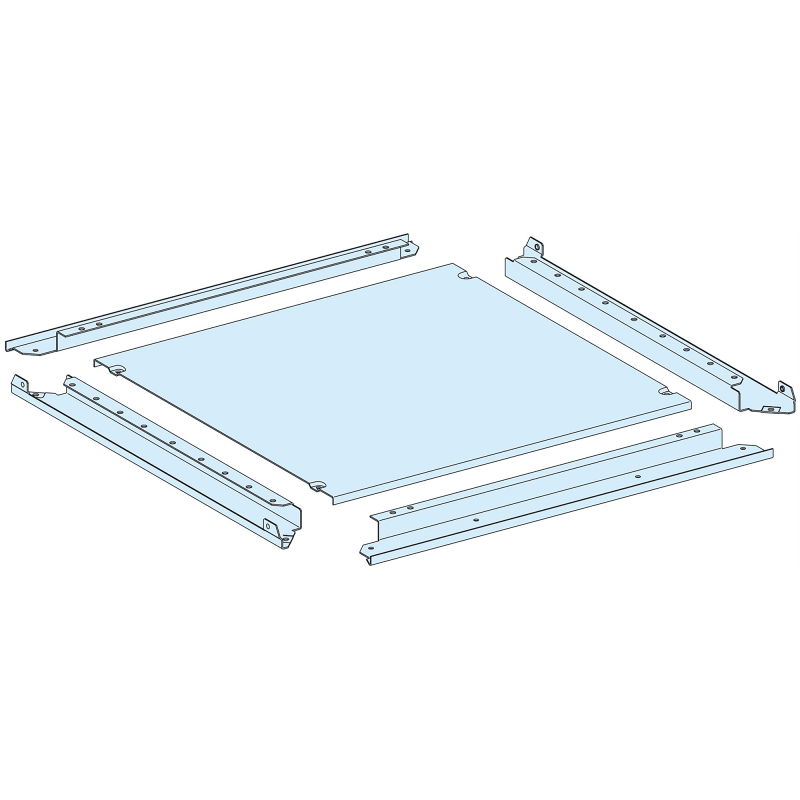 Bottom plate IP55 PrismaSeT P B650 D400 (LVS08486)