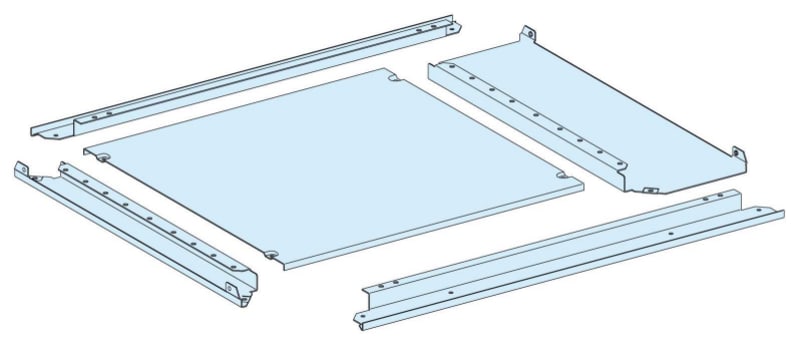 Bottom plate IP55 PrismaSeT P B650+150 D400 (LVS08487)