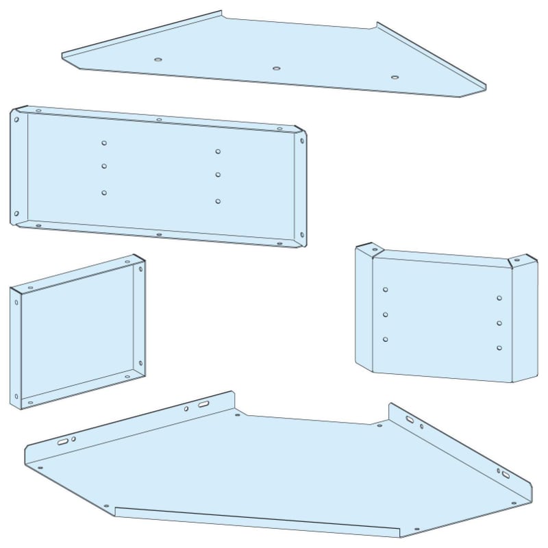 Schneider Electric LVS08712 PrismaSeT P Corner Kit Linergy LGYE IP30