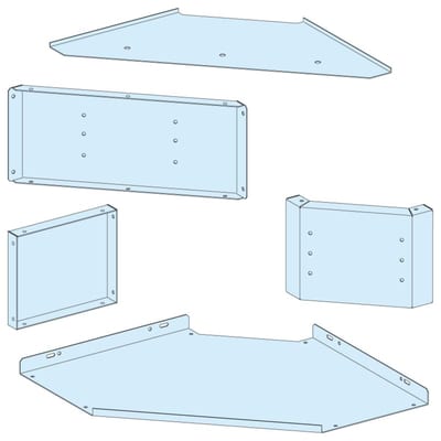 Schneider Electric LVS08712 PrismaSeT P Corner Kit Linergy LGYE IP30