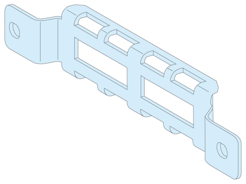 Schneider Electric PrismaSeT P Cable-Tie Support, Depth Direction, D400, 4 pcs (LVS08794)