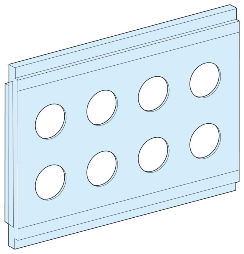 Mounting plate with 8X22MM Hole G IP55 (LVS08862)