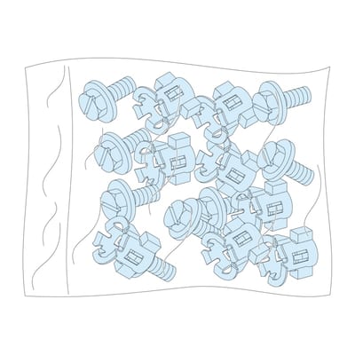 Screws and NUTS-20 pcs for Frame P