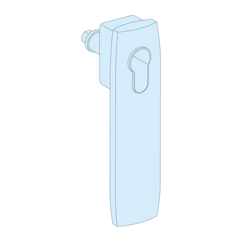 Euro Handceiling without lock IP55-PRISMASET G (LVS08934)