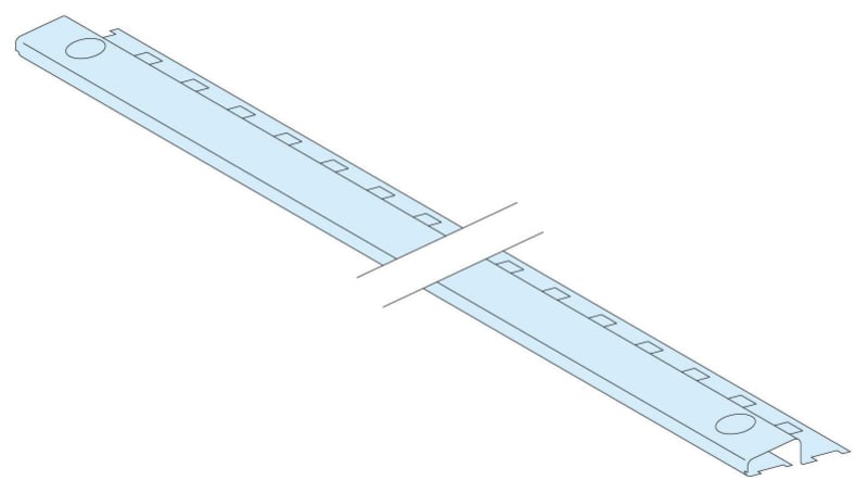 Front Plate Brackets, Vertical, 2 pcs, 24 Modules, PrismaSeT G (LVS01258)