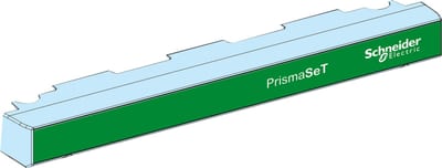 Schneider Electric PrismaSeT G green frame-top cover, 850 mm wide