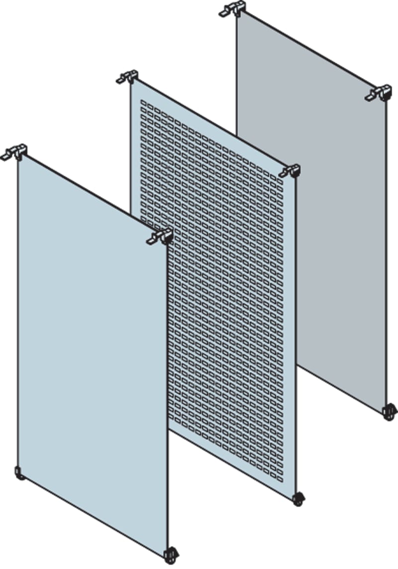 ABB 1SL0277A00 Metal BASE Plate WITH Holes-SIZE 3;METAL BASE Plate WITH Holes-SIZE 3