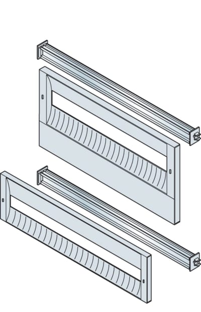 ABB 1SL0310A00 Panel WITH Holes H150 AND DIN-SIZE 6;PANEL WITH Holes H150 AND DIN-SIZE 6