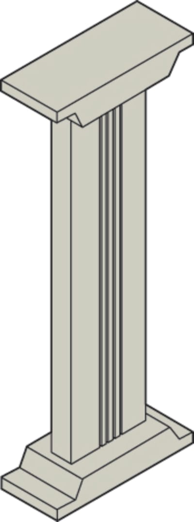 Plinth for GEMINI size.1-4
