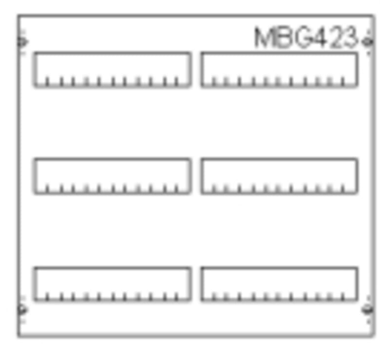 MBG423 Din-rail module (2CPX041662R9999)