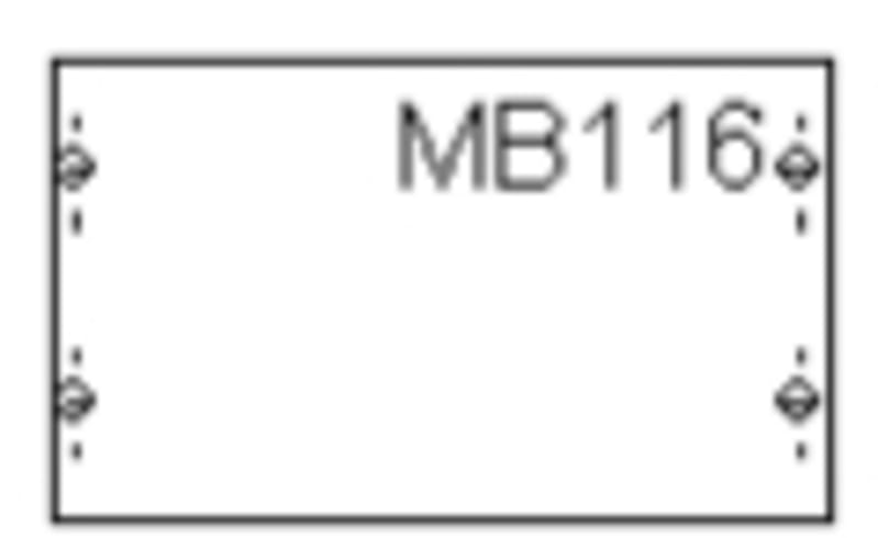 MBB116 Blind module (2CPX041722R9999)