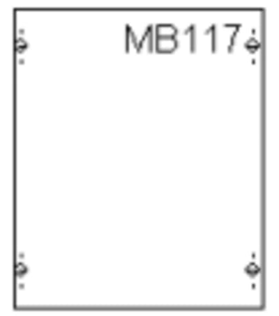 MBB117 Blind module (2CPX041725R9999)
