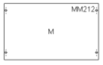 MBM212 Mounting plate module