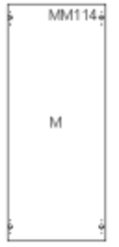 MBM114 Mounting plate module