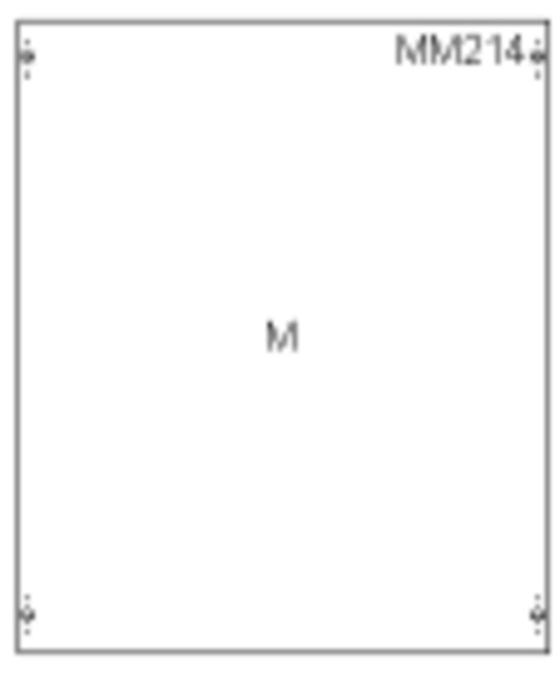 MBM214 Mounting plate module (2CPX041717R9999)