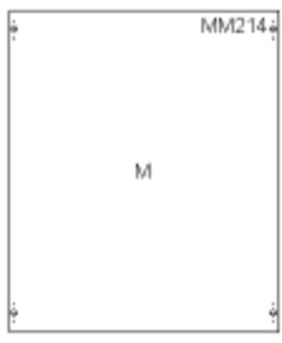 MBM214 Mounting plate module