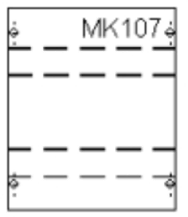 MBK107 DIN-rail terminal module (2CPX041683R9999)