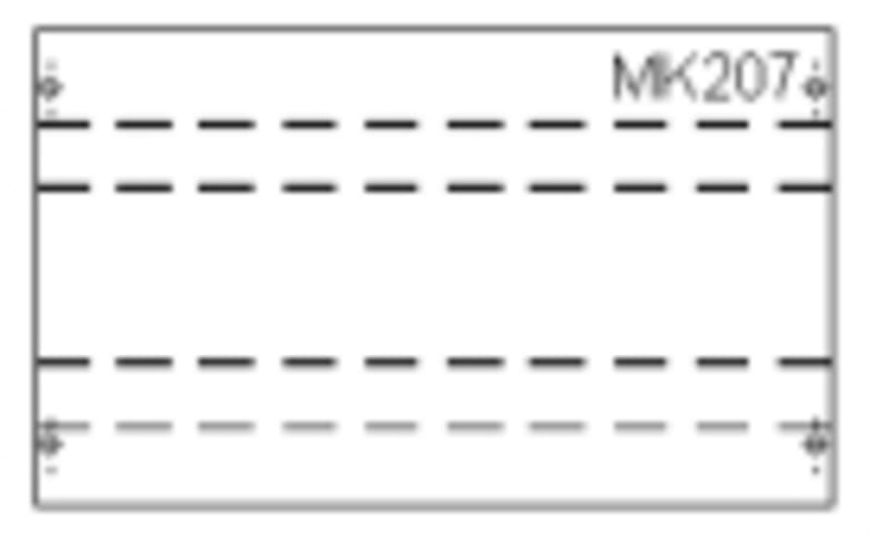 MBK207 DIN-rail terminal module (2CPX041685R9999)