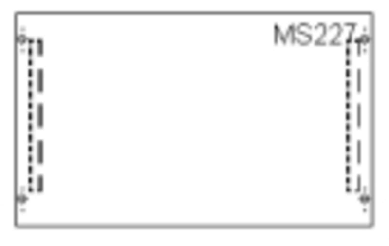 MBS227 Rail module (2CPX041741R9999)
